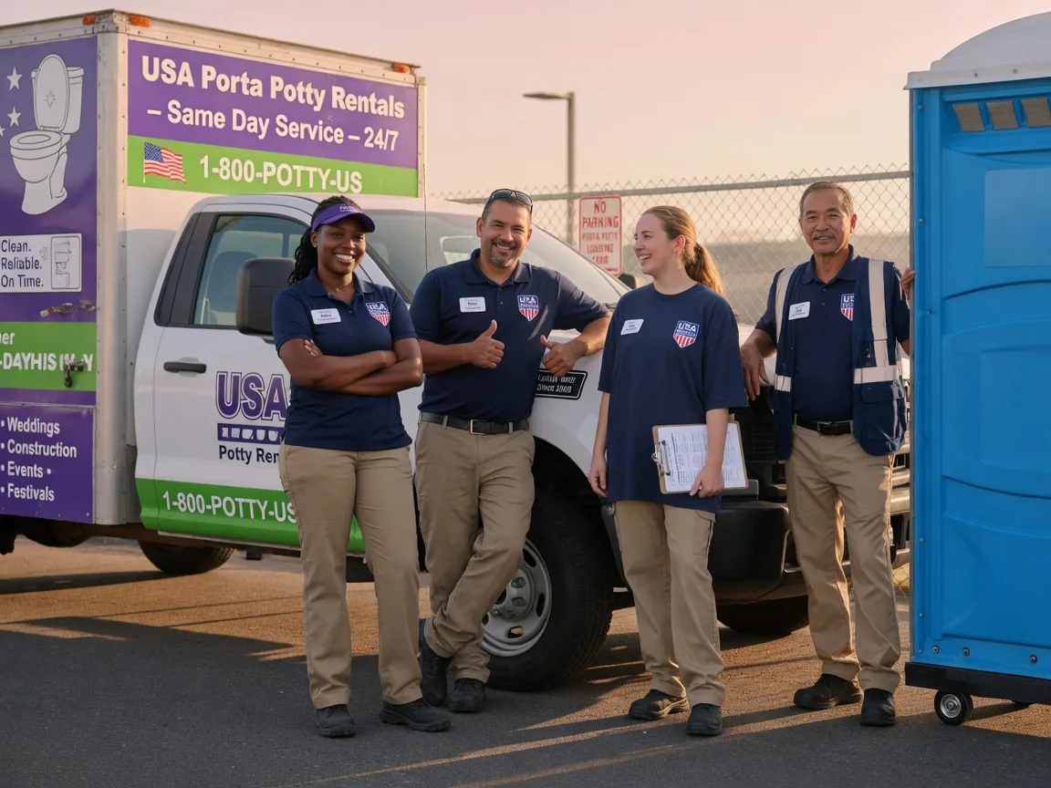 Porta Potty Rental company in Sibley, IL